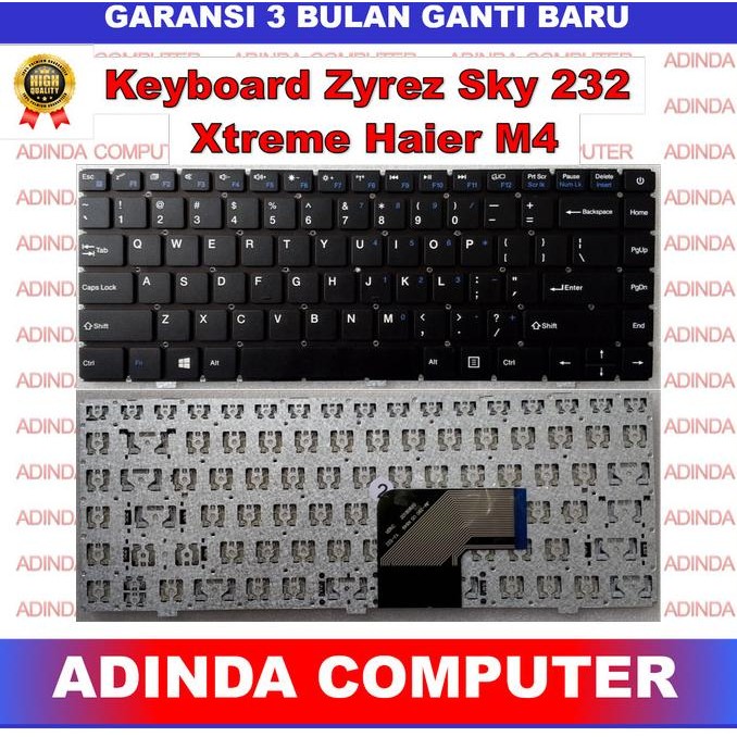 Keyboard Axioo Zyrex SKY-232 Sky 232 Xtreme Haier M4