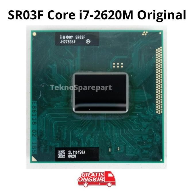 Processor Prosesor Laptop Dell N4050 Intel Core i7-2620M rPGA988B