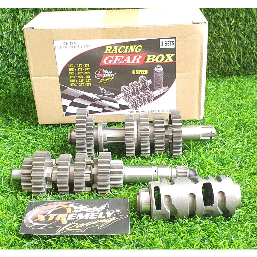 Gear Box ( Gigi Rasio ) Mx King / R15V2 / NVA 6 SPEED XTREME RACING