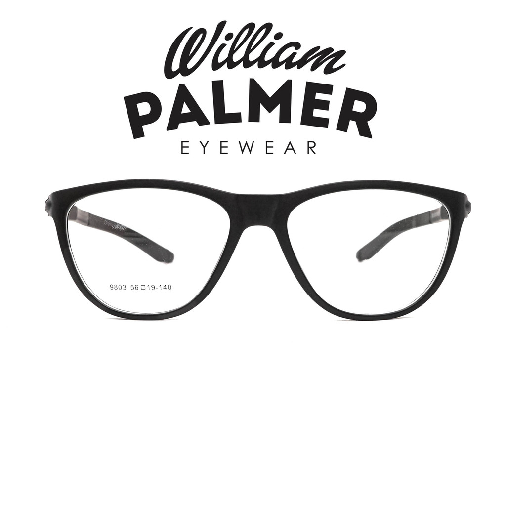 William Palmer Kacamata Pria Wanita Sport 9803 C1 Black