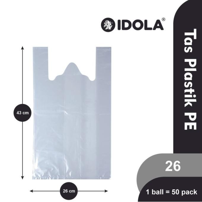 

#@#@#@#@] Kantong plastik BENING TEBAL 26 x 45cm - DIAMOND