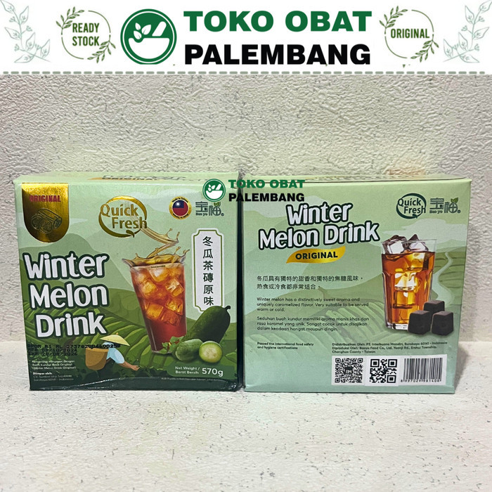 

QUICK FRESH WINTER MELON TEA 570 GR WINTERMELON TEH BUAH KUNDUR TANKWE