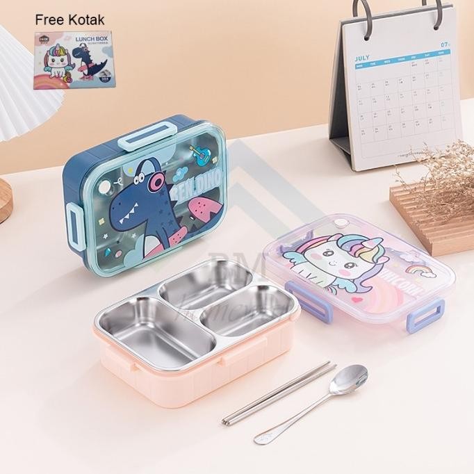 

Paket Hadiah Kotak Makan Stainless + Kotak Pensil