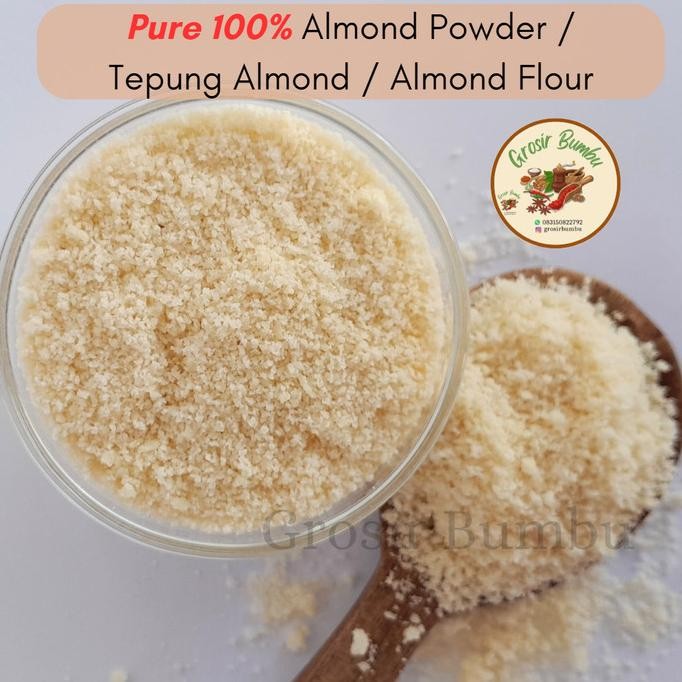 

ready pure 100% almond powder 1kg / tepung almond / almond flour termurah