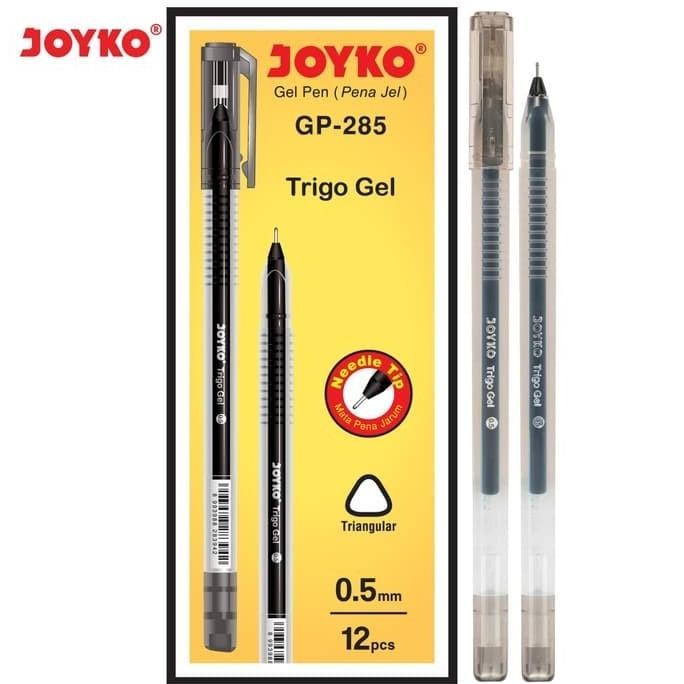 

Produk Baru!! GEL PEN Pulpen Pena JOYKO GP-285 Trigo Gel 0.5 mm 1 Box 12 Pcs