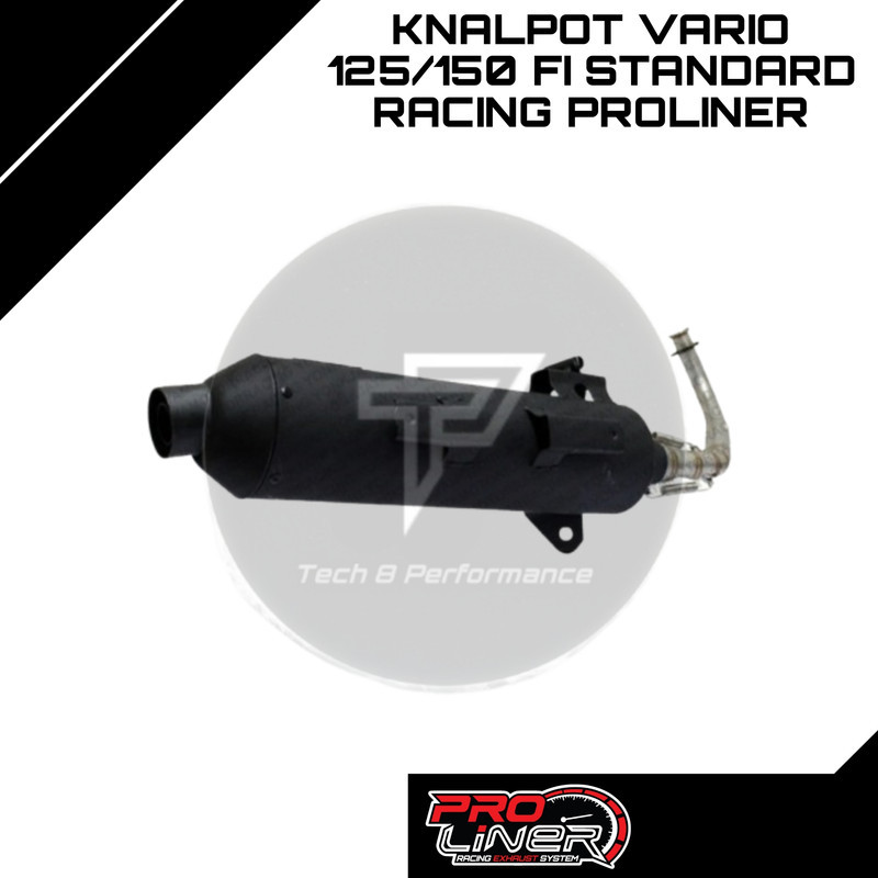 Knalpot Vario 125/150 FI Standard Racing Proliner
