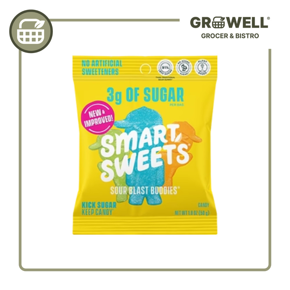 

SMART SWEETS SOUR BLAST BUDDIES 50GR