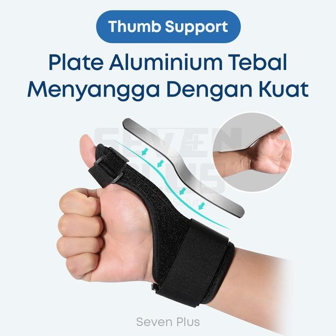 Plus Adjustable Thumb Support / Penyana Jari Jempol Tangan Untuk Terapi De Quervain Syndrome Thumb S
