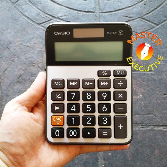 

aw-96 Casio MX-120B Calculator - Kalkulator Layar Extra Besar Original