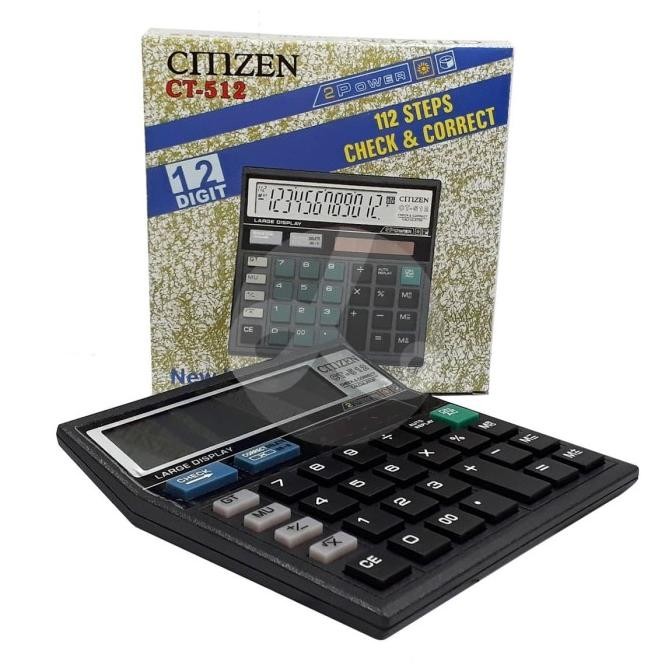 

ede-78 Calculator Kalkulator CMZEN CT-512 Dekstop Calculator Premium