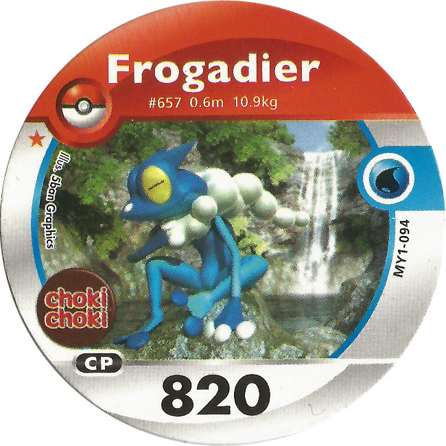 Kartu Pokemon Medalion Choki Choki Frogadier