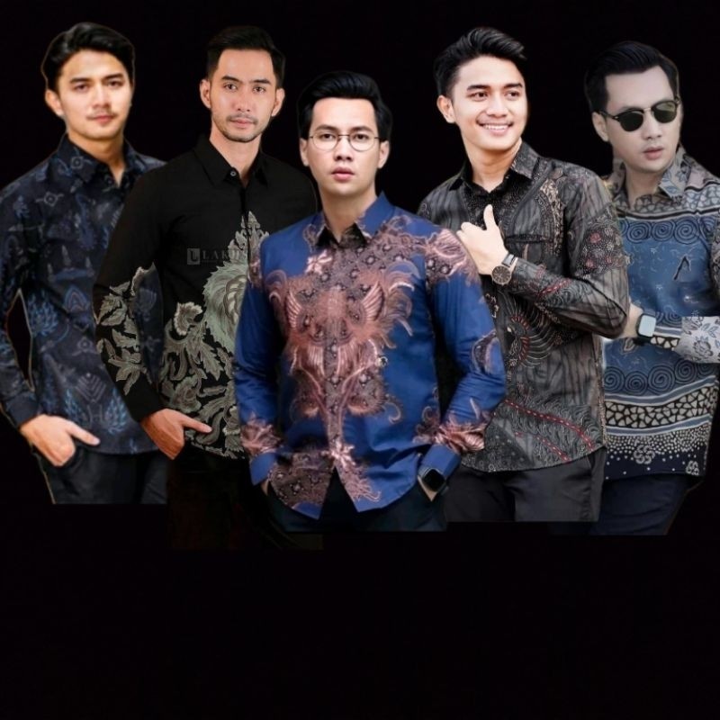 Kmja Batik Lamaran Kemrja Bapak-Bapak Pesta Kondangan Murah Krmeja Batik Pria Kemejs Bayik Atasan Ba