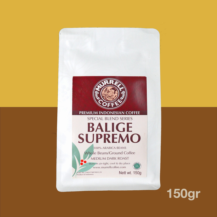 

Balige Supremo Arabica Specialty Premium House Blend Murrell Coffee