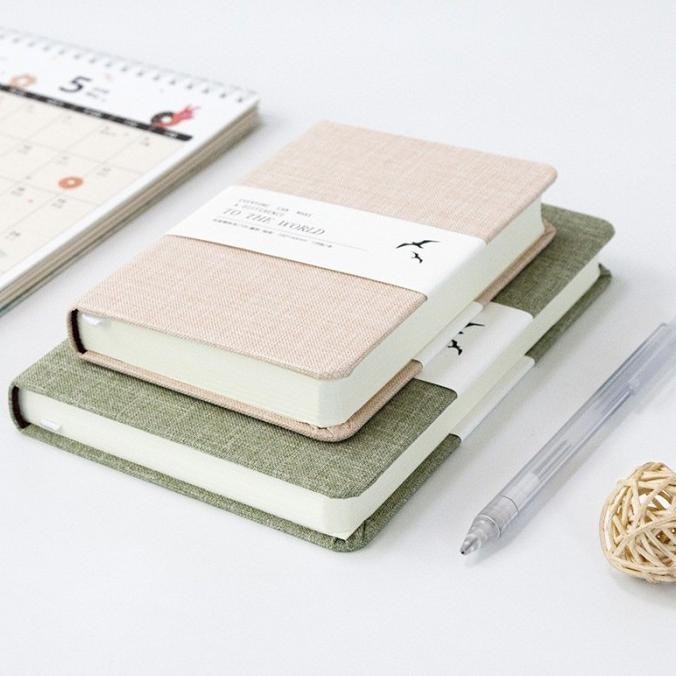 

Canvas Cover Notebook / buku catatan /A5 A6