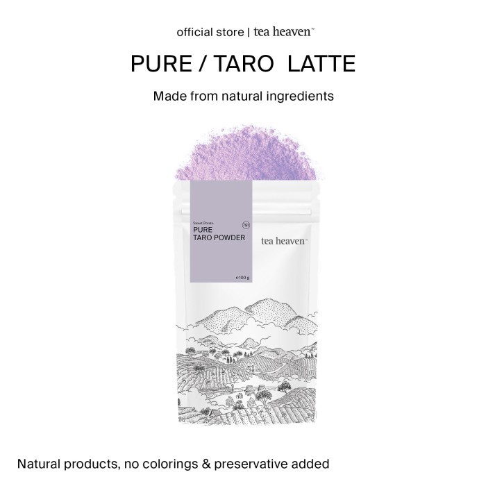 

BERGARANSI Pure Taro Powder / Latte Powder Drink Bubuk Minuman