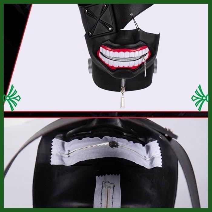 Mask Topeng Cosplay Anime Tokyo Ghoul Kaneki Ken Figure