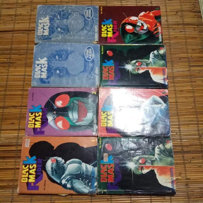 Komik Black Mask Rider/Ksatria Baja Hitam Cabutan (Rajawali Grafiti)