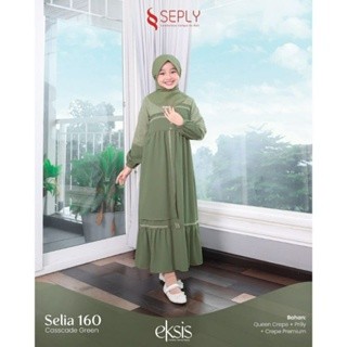 GAMIS ANAK SEPLY SELIA 160 | Model Gamis Anak Trendy | Gamis Anak Terbaru 2025