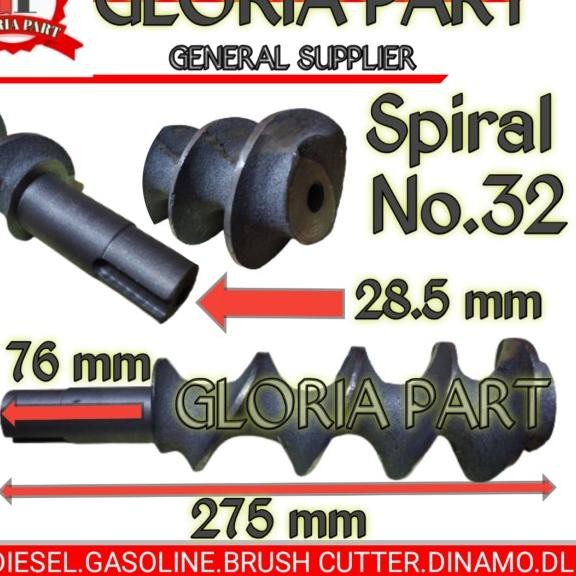Gilingan Daging No.32 ( Spiral/Ulir)