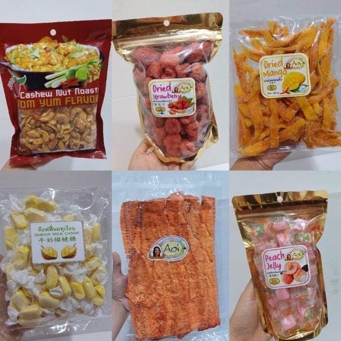 

(AOI) MANISAN Thailand Madam AOI DRIED FRUIT SNACK Bangkok Import H24M