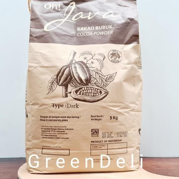Oh Java Coklat Bubuk / Cocoa Powder - 1 Kg [Dark]