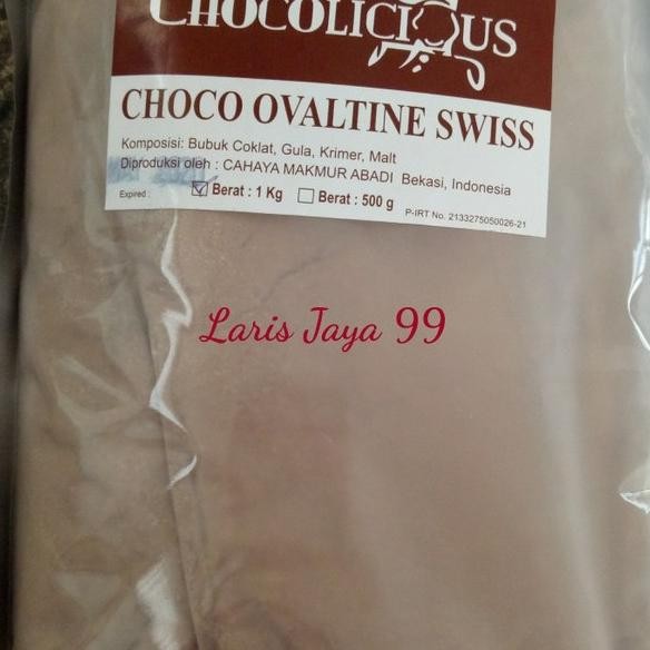 

Chocolisius - Bubuk Coklat Ovaltine Swiss 1 Kg