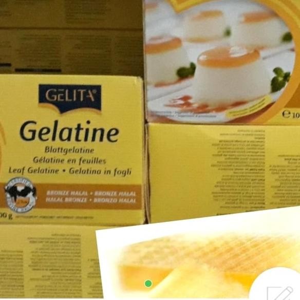 

Gelatine Lembaran/ Gelita Gelatine Sheet -30 Lembar