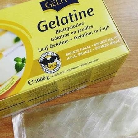

Gelatine Sheet (30 Lembar) - 100 Gram