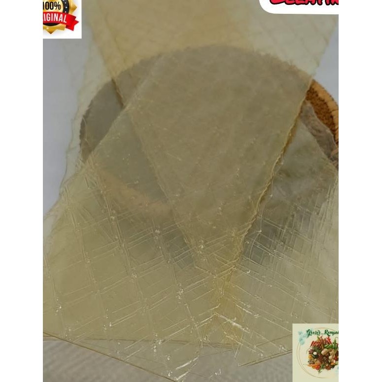

Gelatine Sheet / Gelatin Sheet / Gelatine Lembaran 100Gram