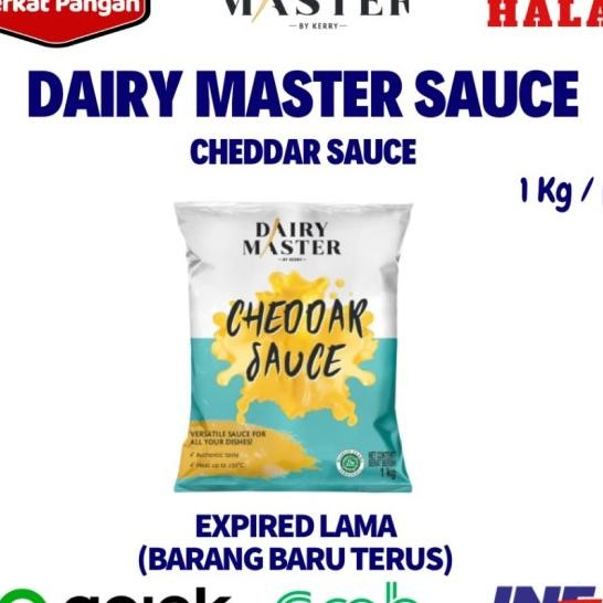 

Dairy Master Saus Keju Cheddar /Creamy Cheese /Nacho Cheese Sauce 1Kg