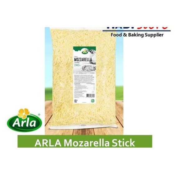 

Keju Parut Mozzarella Sti Arla - Shredded Mozzarella Cheese (Repa)