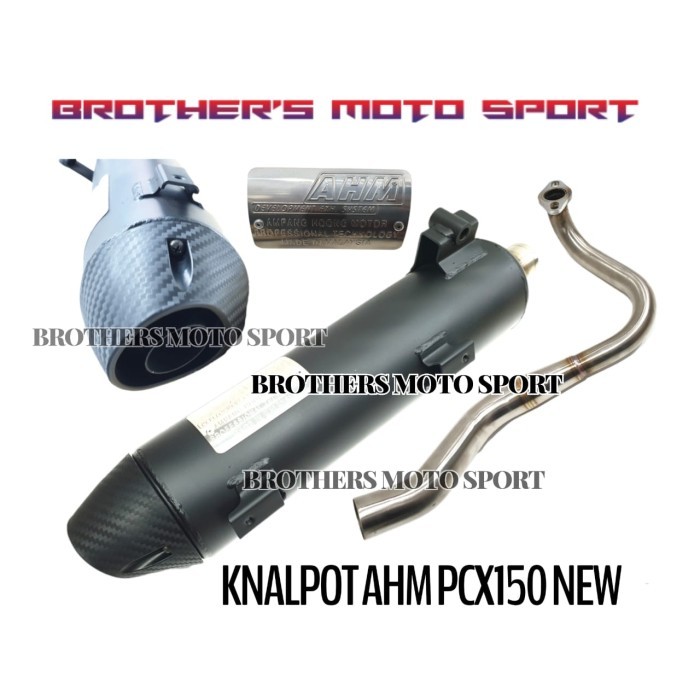 Knalpot Ahm Honda Pcx 150 All New Lokal Knalpot Ahm Malaysia Pcx Lokal Promo