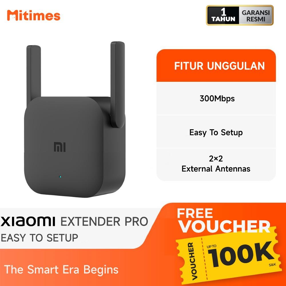 (POTONGAN HARGA) Xiaomi Mi Wi-Fi Range Extender Pro Penguat Signal Wifi