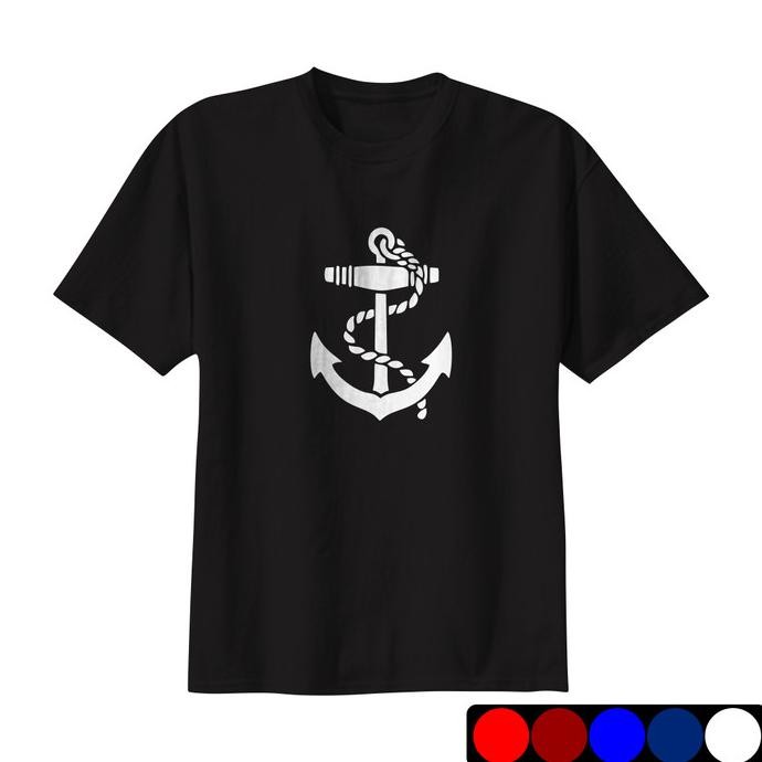 Hot Mega Kaos Jangkar Mancing Pancing Fishing Ikan Hobi Pelaut Kapal Jangkar Hrn-813