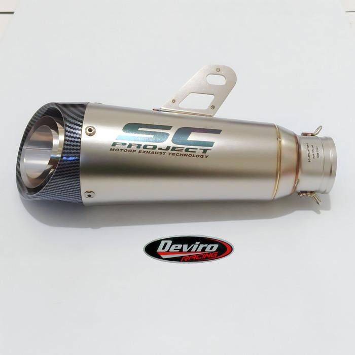Knalpot SC-Project S1 Import Slip On ZX25R ZX25RR ZX 25R 25RR 2023 Original