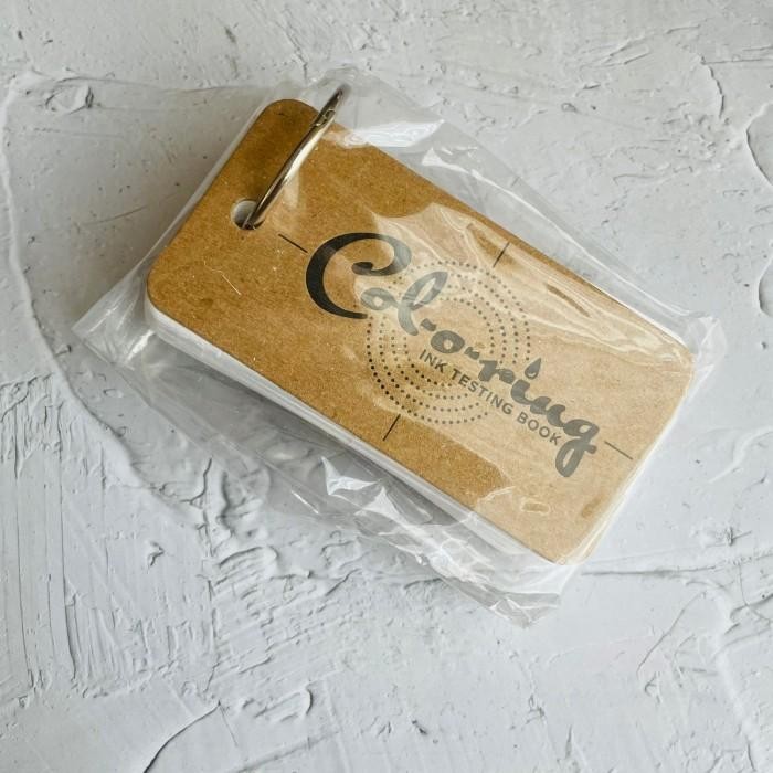 

SALE TERBATAS !!! COL-O-RING Fountain Pen Ink Collection Testing Book Original