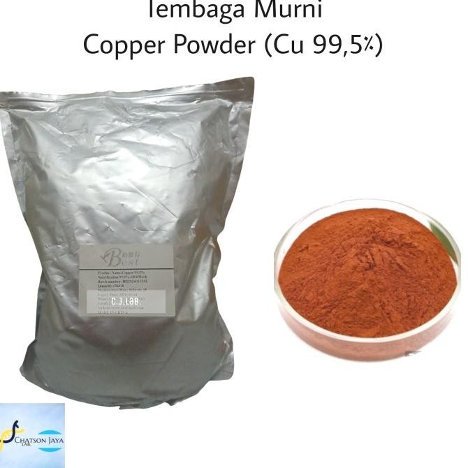 

Serbuk Tembaga Murni 99,5% - Cu Powder Pure 10 Gram