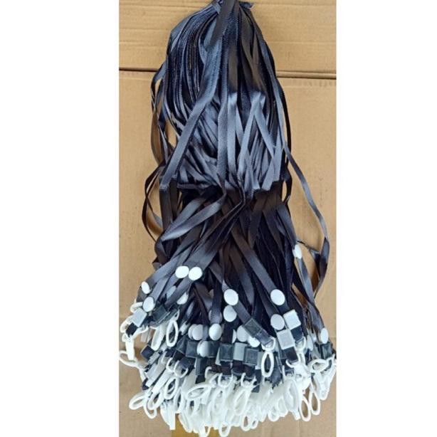 

SPECIAL tali id card / tali lanyard 1cm jepitan plastik / 100pcs ad-56