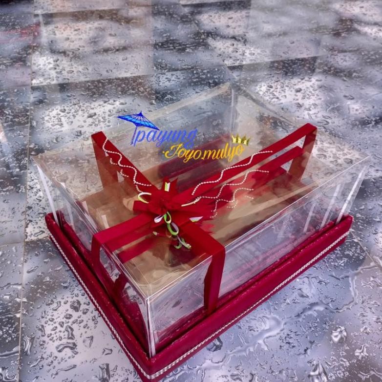 

BISA COD Paket Box Kotak Seserahan Pernikahan 1 Set Isi 4 Hantaran Parcel Mika Unik Kekinian Mewah hj-43