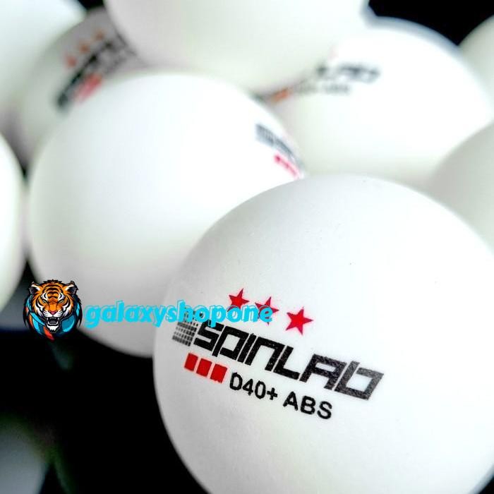 BOLA PINGPONG TENIS MEJA SPINLAB D40+ ABS KUALITAS PRODUK TERBAIK