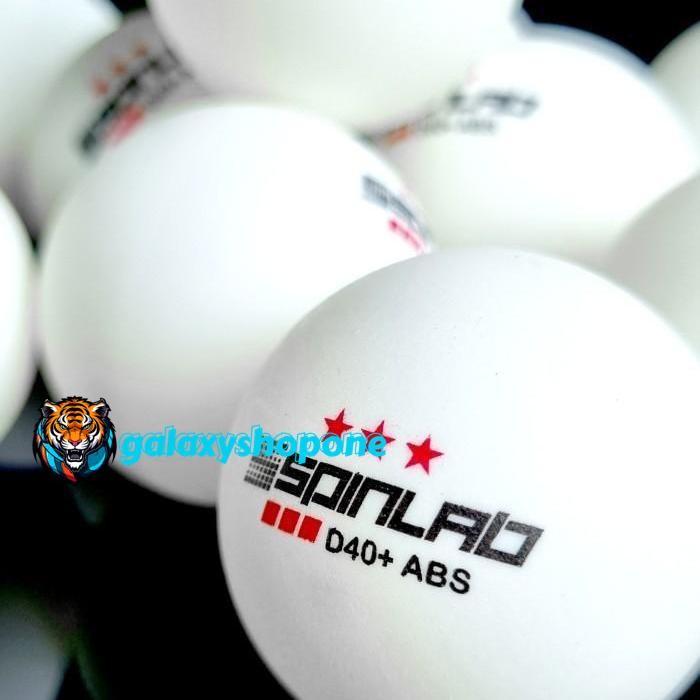 BOLA PINGPONG TENIS MEJA SPINLAB D40+ ABS KUALITAS PRODUK TERBAIK