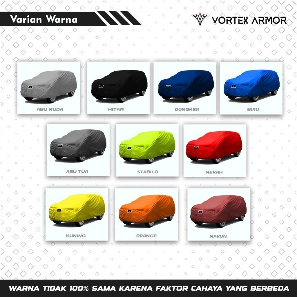 RB Cover Mobil Avanza Veloz / Sarung Mobil Avanza Veloz / Selimut Toyota Avansa Velos AST