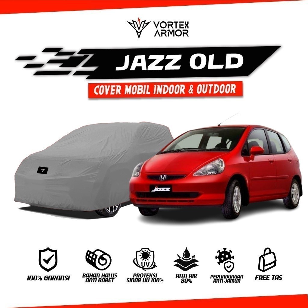 Cover Mobil Honda Jazz Lama / Sarung Mobil Jazz Old / Selimut Mobil Jazz GE8 RS 2007 2008 2009 2010 
