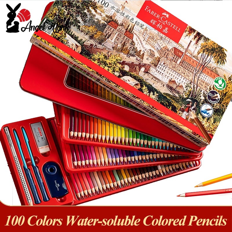 

Pensil Warna Angel Mark 100 Buah Set Gambar Pensil Warna Larut Dalam Air Perlengkapan Seni Lukis Tangan Profesional Faber-Castell |DFCA55CE|
