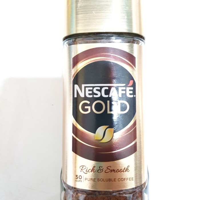 

Nescafe Gold Rich & Smooth 100Gr Nestle Jar 50 Cup Kopi Korea