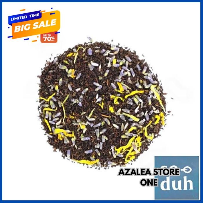 

LADY GREY TEA BLEND - BLACK TEA LAVENDER AND CALENDULA WITH BERGAMOT OIL 15 GRAM / 60 GRAM TERBAIK !! BY AZALEA STORE