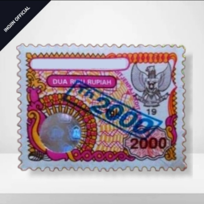 

Perangko 2000 Rupiah Tahun 2000 Prangko Asli Original