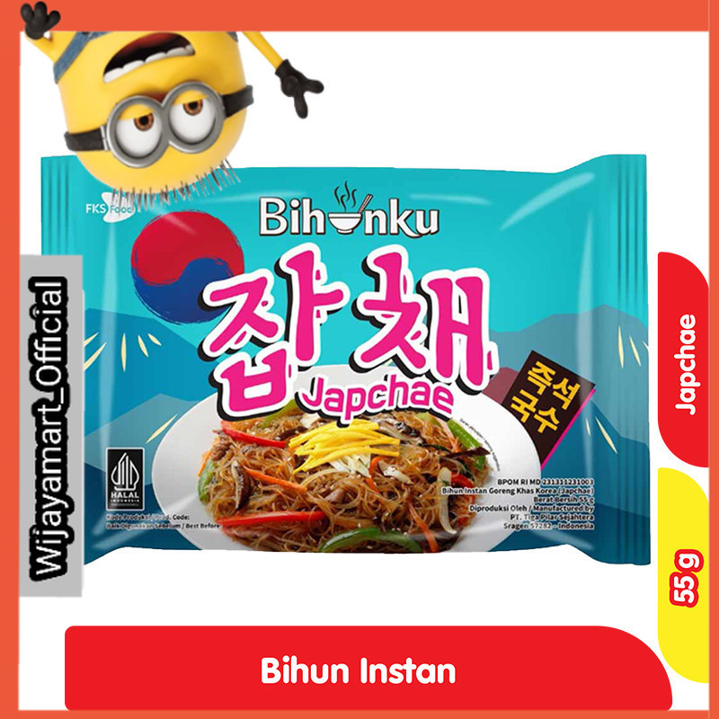 

Bihunku Japchae Bihun Instan Goreng khas Korea 55 g
