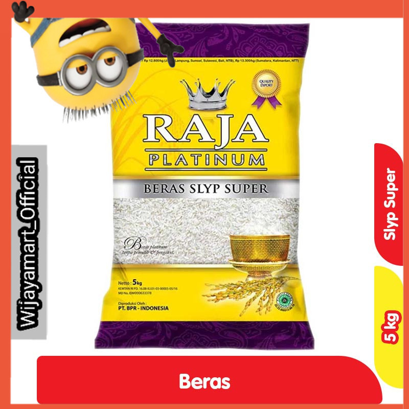 

Raja Platinum Beras Slyp Super 5 kg