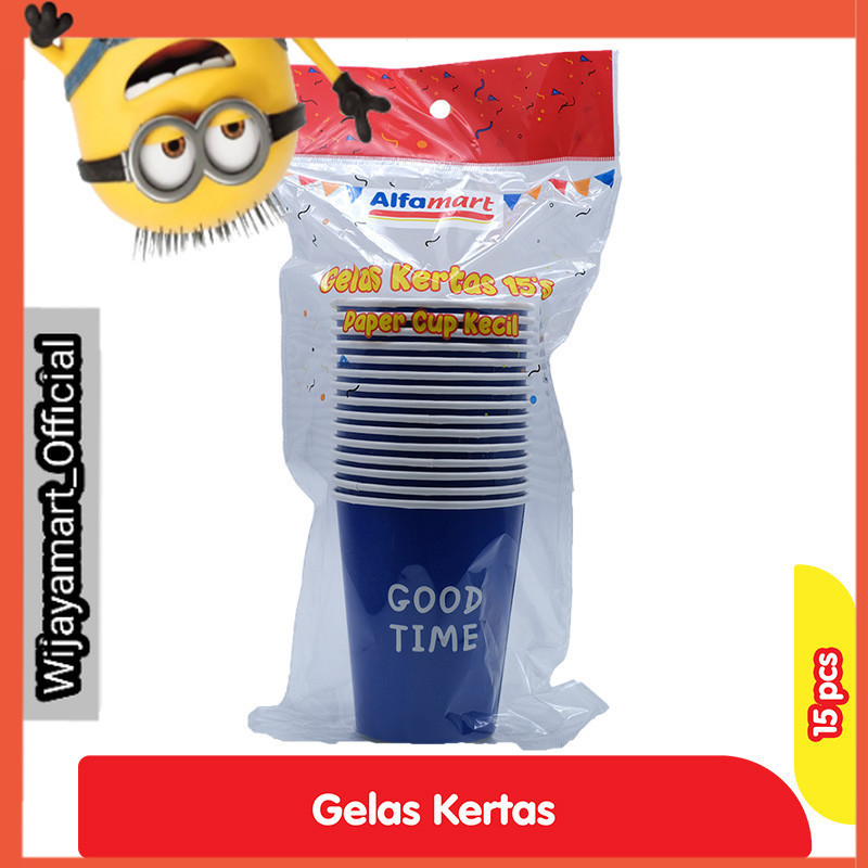 

Alfamart Gelas Kertas Kecil 15 pcs